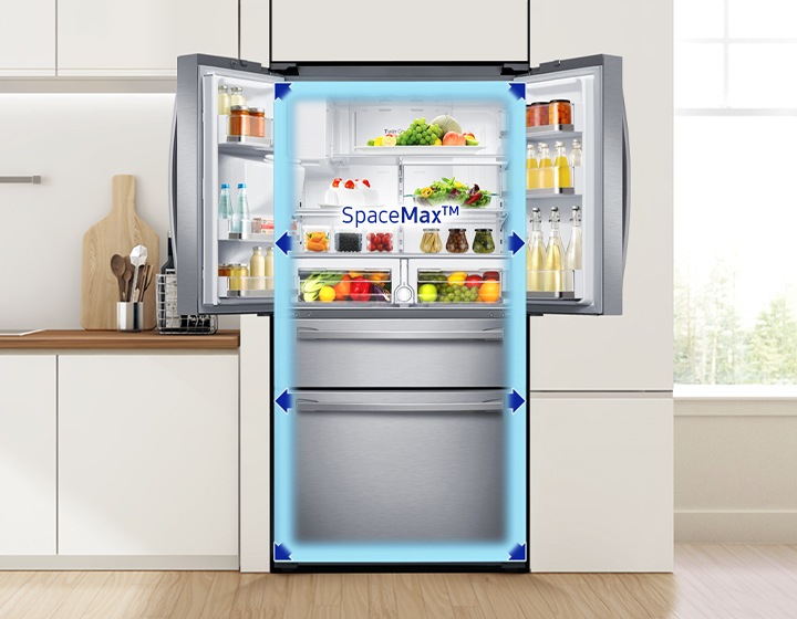 24.7 cu.ft French Door Refrigerator with Twin Cooling Plus™ in ...