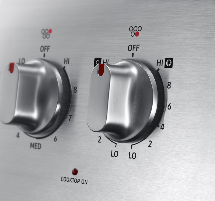 Stylishly convenient & precise controls
