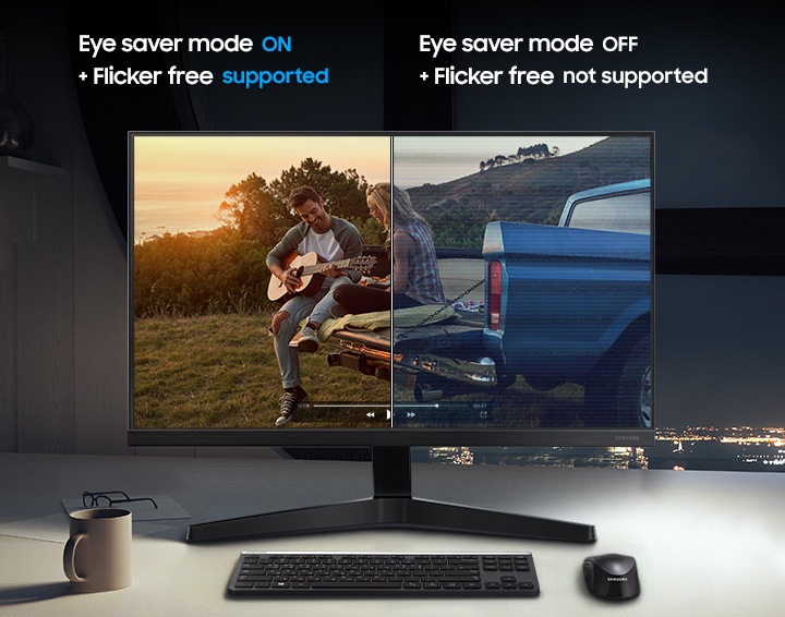 22 Inch Flat FHD Monitor with Borderless Design | Samsung Canada