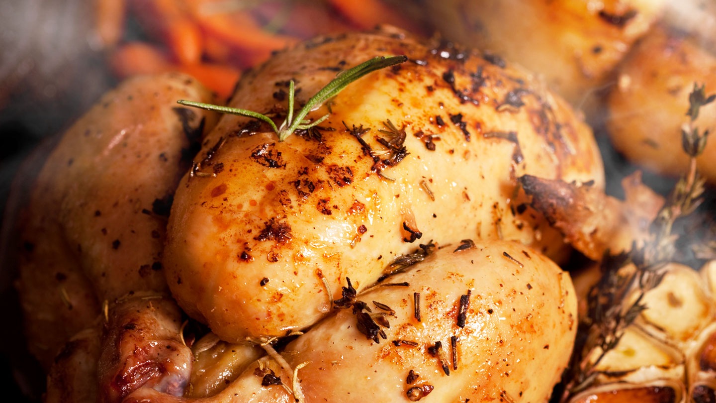 Tender inside and browned outside