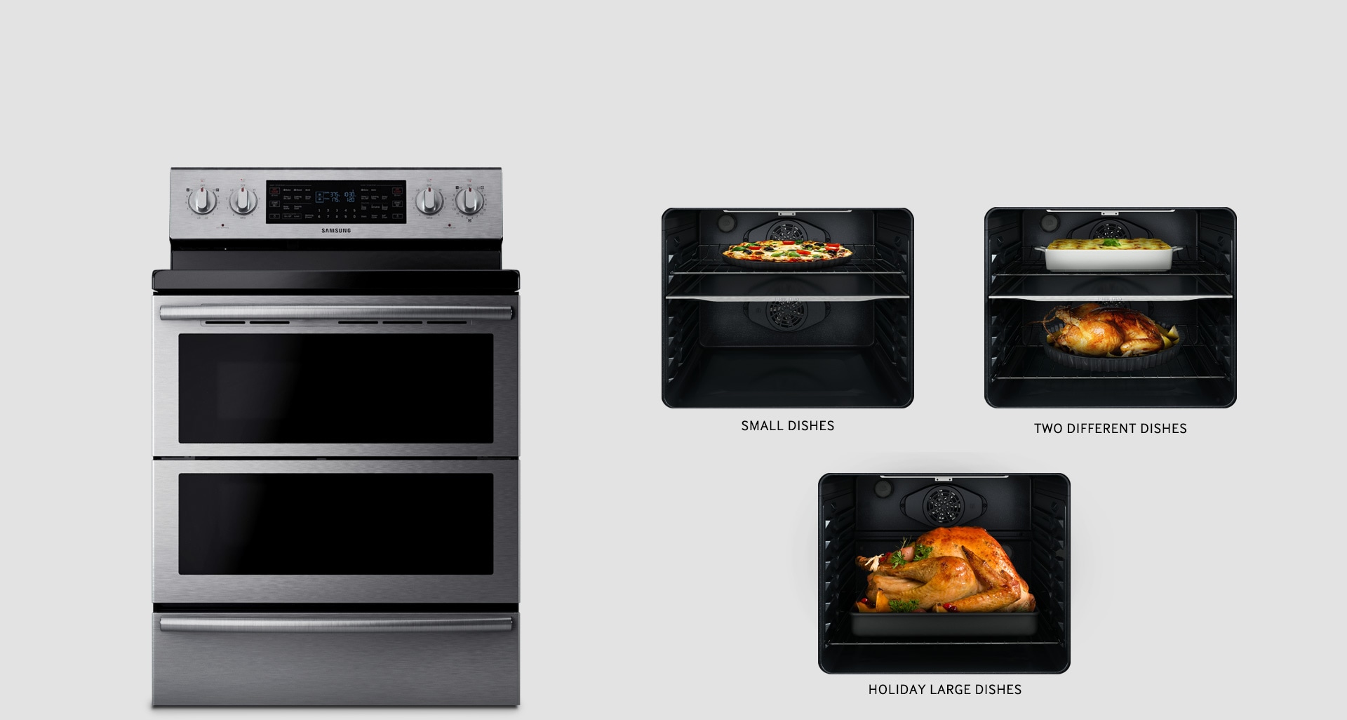 Three ovens in one