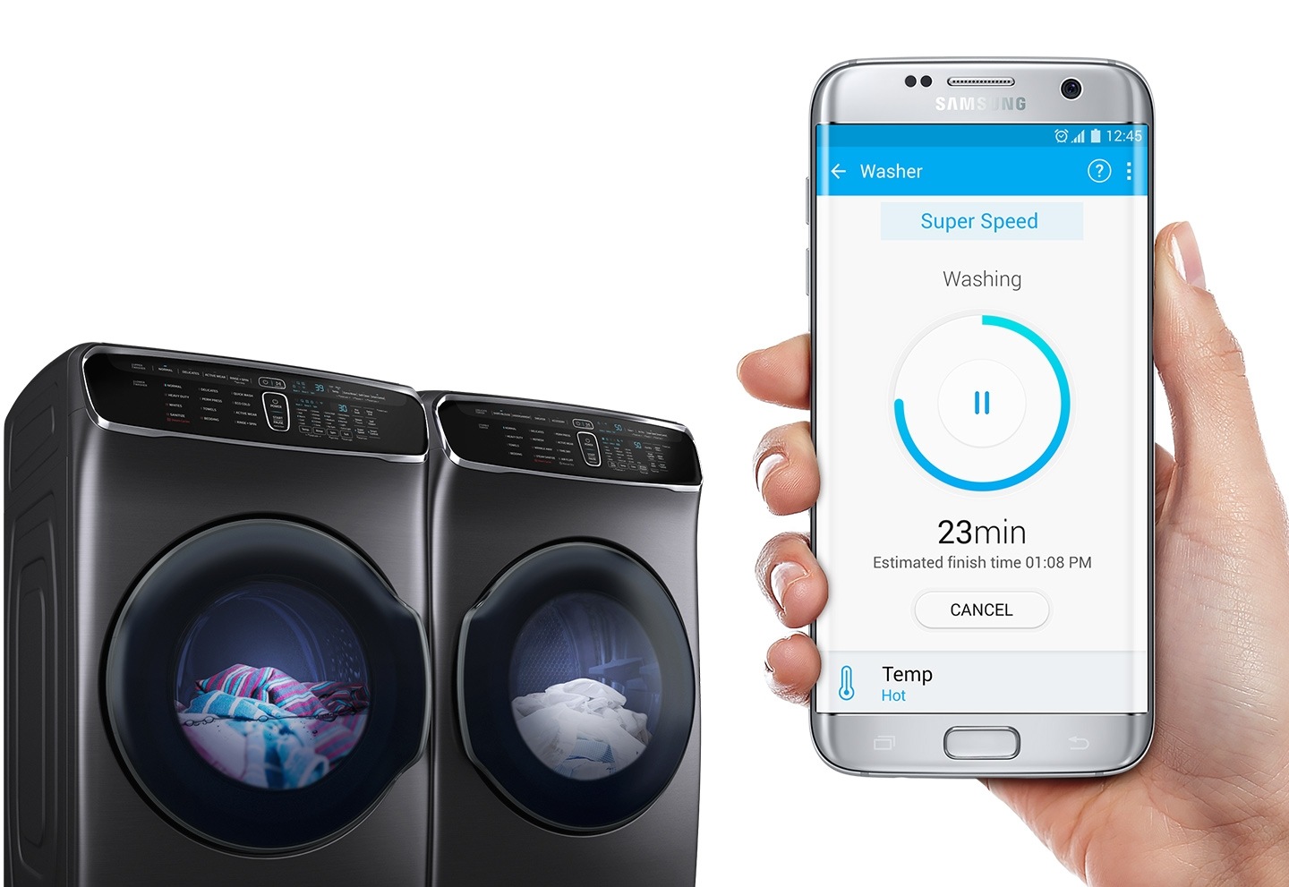 Samsung deals washer app