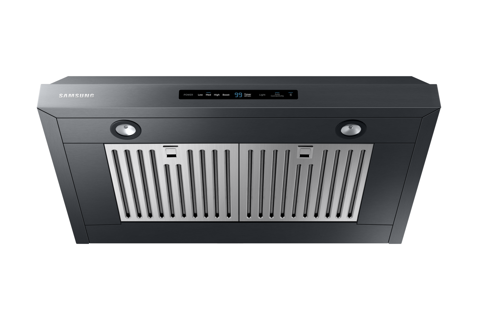 bottom-perspective black