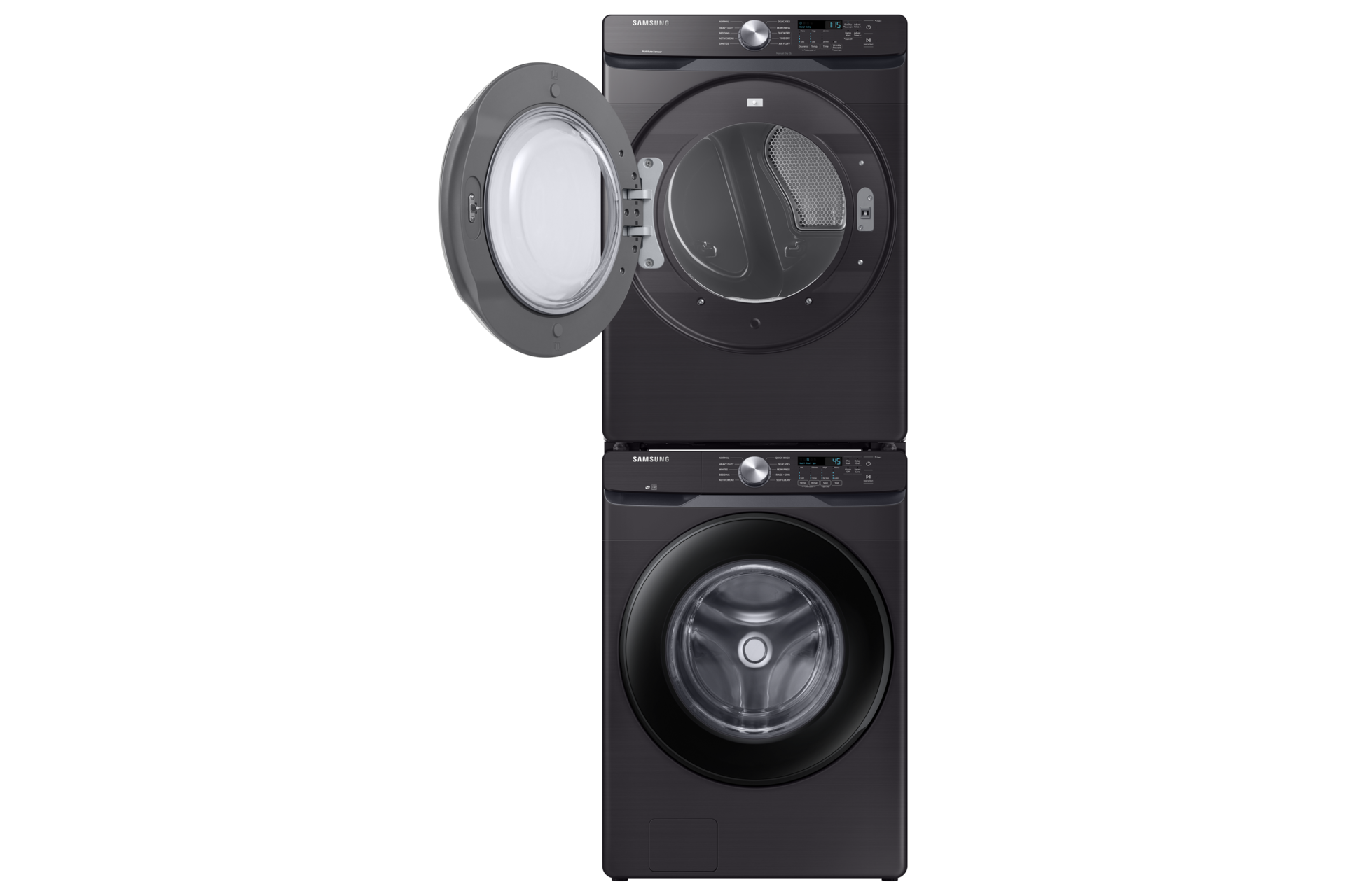 front-pair-open Black