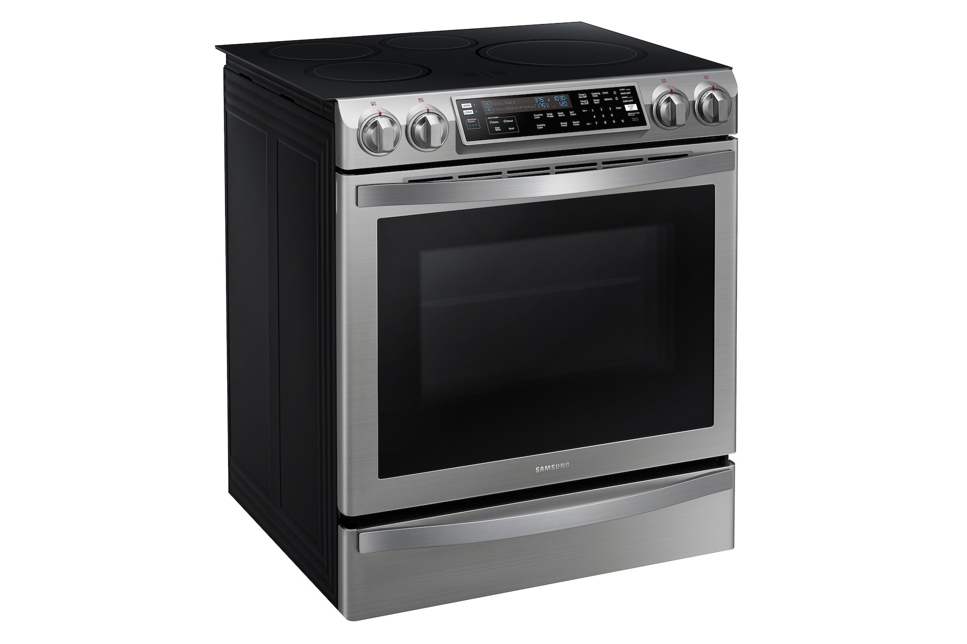 NE58H9970WS Cuisinière à induction de 5,8 pi³ avec technologie Virtual Flame™ NE58H9970WS/AC