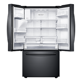 front-door-open titanium gray