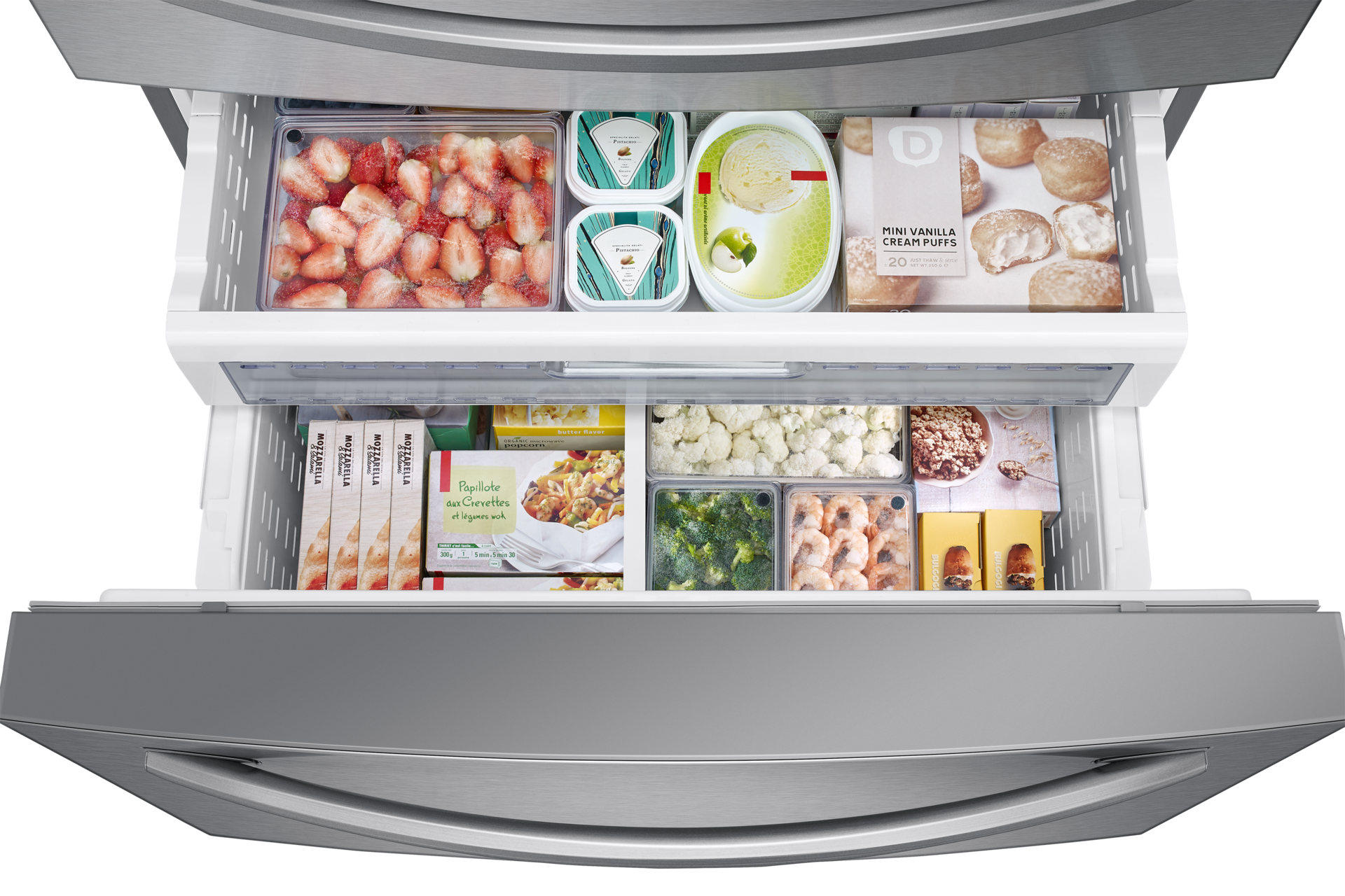 freezer silver