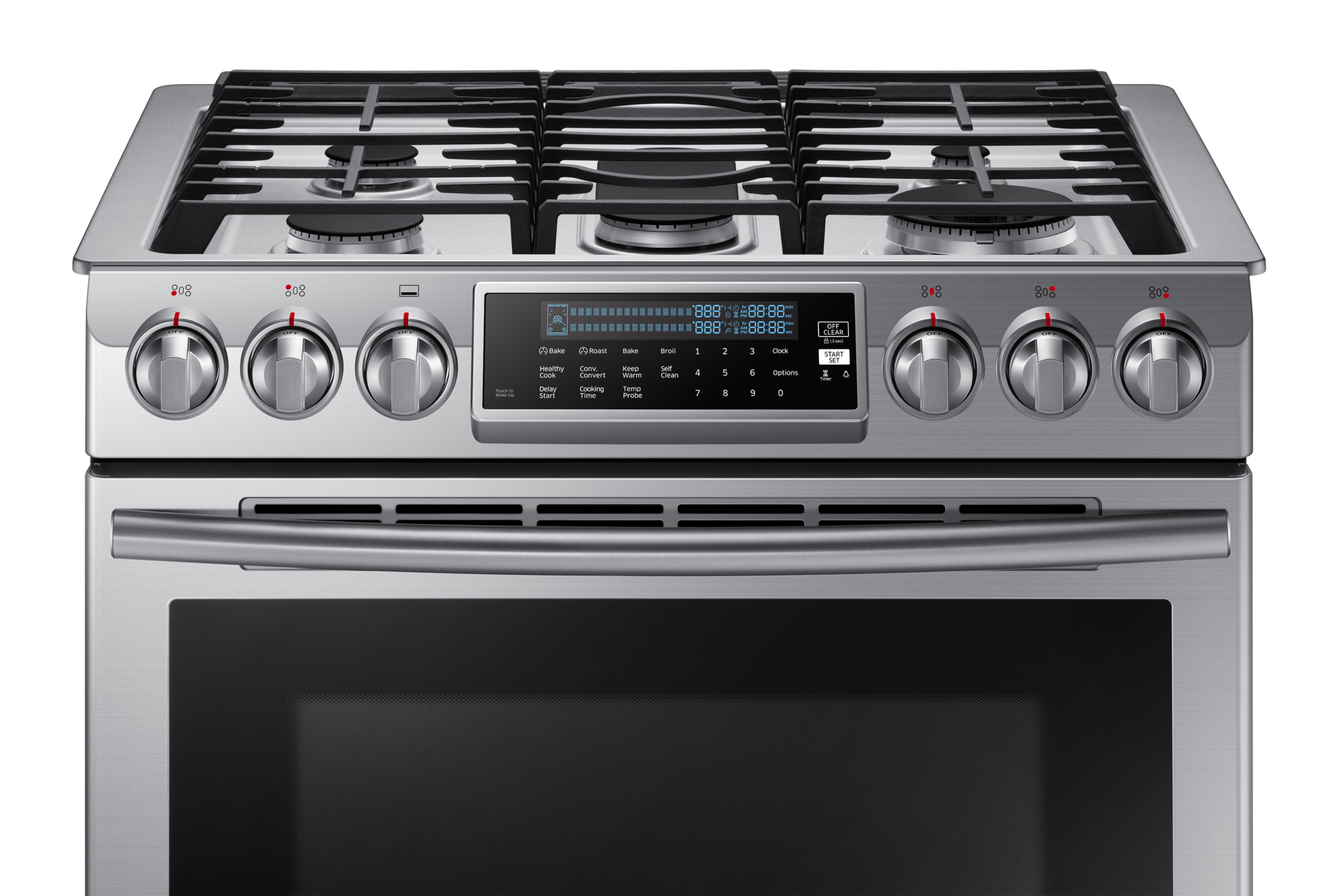 NX58H9500WS Cuisinière au gaz de 5,8 pi³ NX58H9500WS/AC Samsung