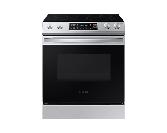 Cuisinière électrique intelligente de 30 po, 6,3 pi³, à convection intégrée