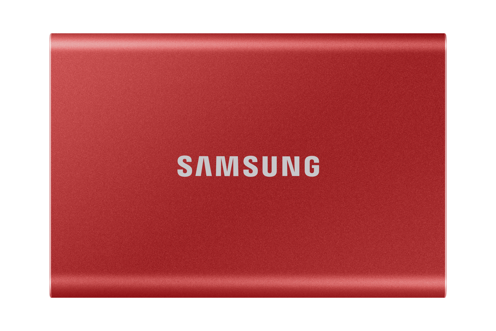 Disque dur SSD externe SAMSUNG Portable 2To T7 rouge métallique