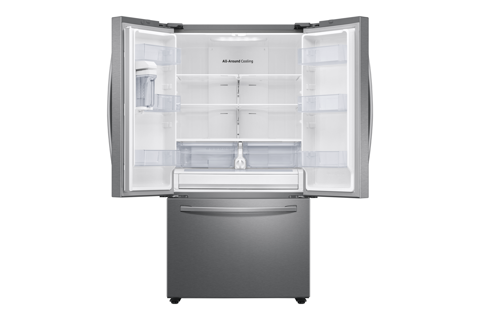 front-open-without-food Silver