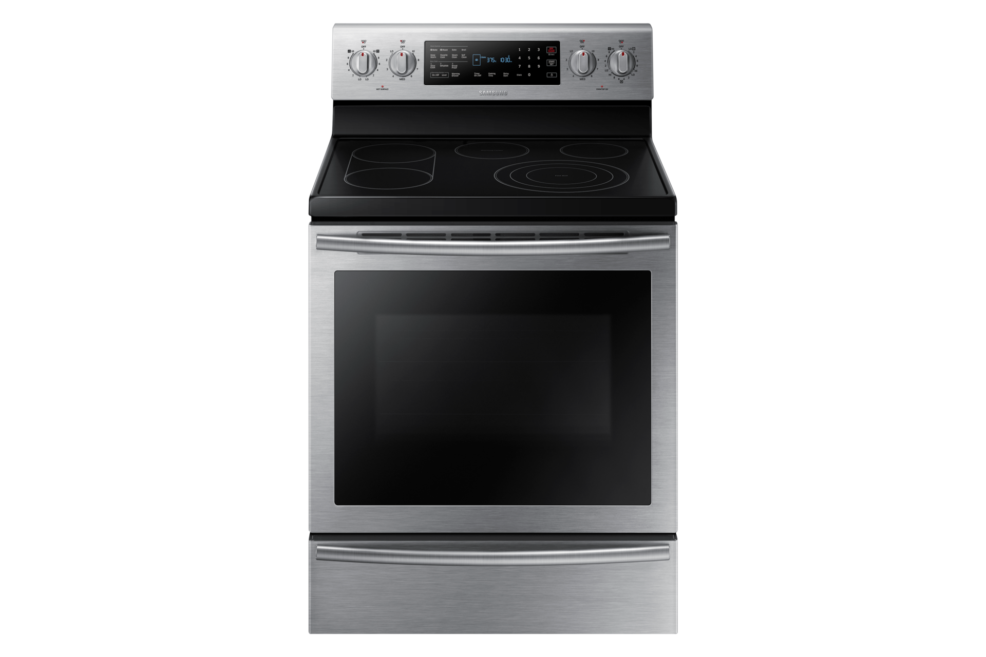 NE59J7651WS - Cuisinière électrique de 5,9 pi³ avec convection à