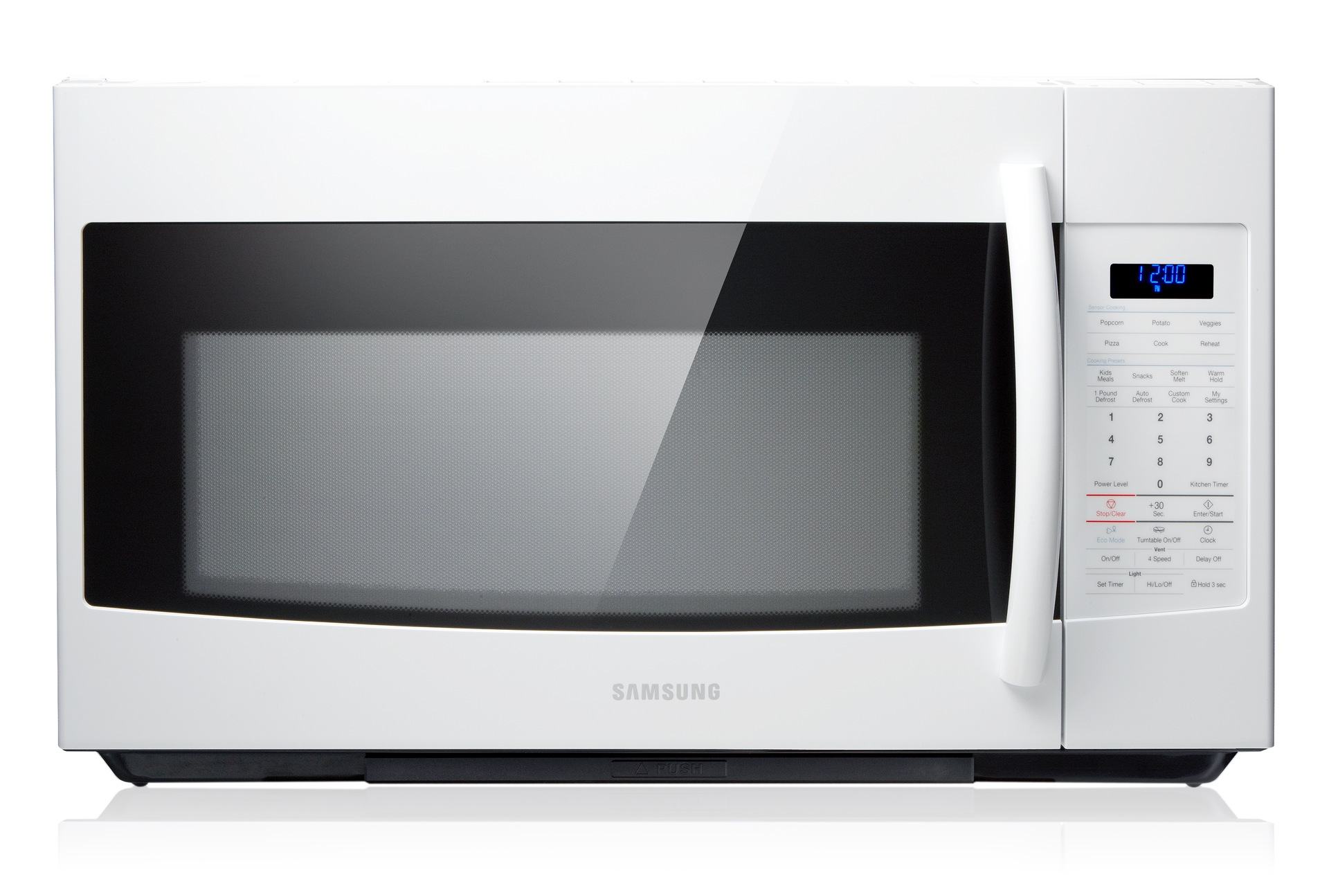 SMH1927W Four à microondes à hotte intégrée de 1,9 pi³, blanc Samsung Support CA_FR