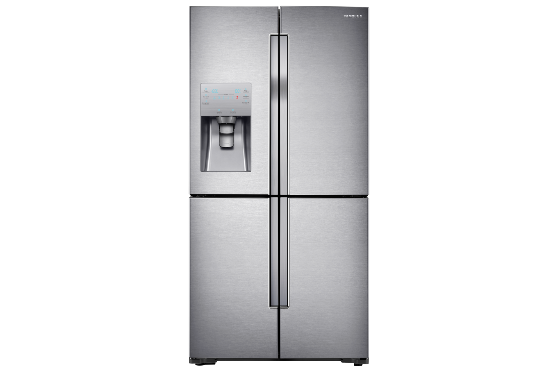 Rf23j9011sr French Door Refrigerator With Triple Cooling 22 5 Cu Ft Rf23j9011sr Aa Samsung Canada