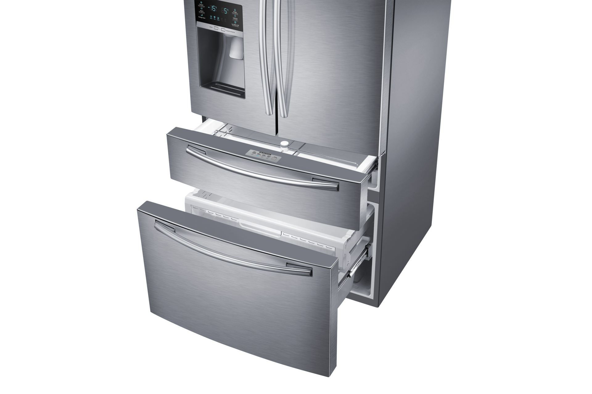 RF25HMEDBSR French Door Refrigerator with Twin Cooling Plus, 25 cu.ft ...