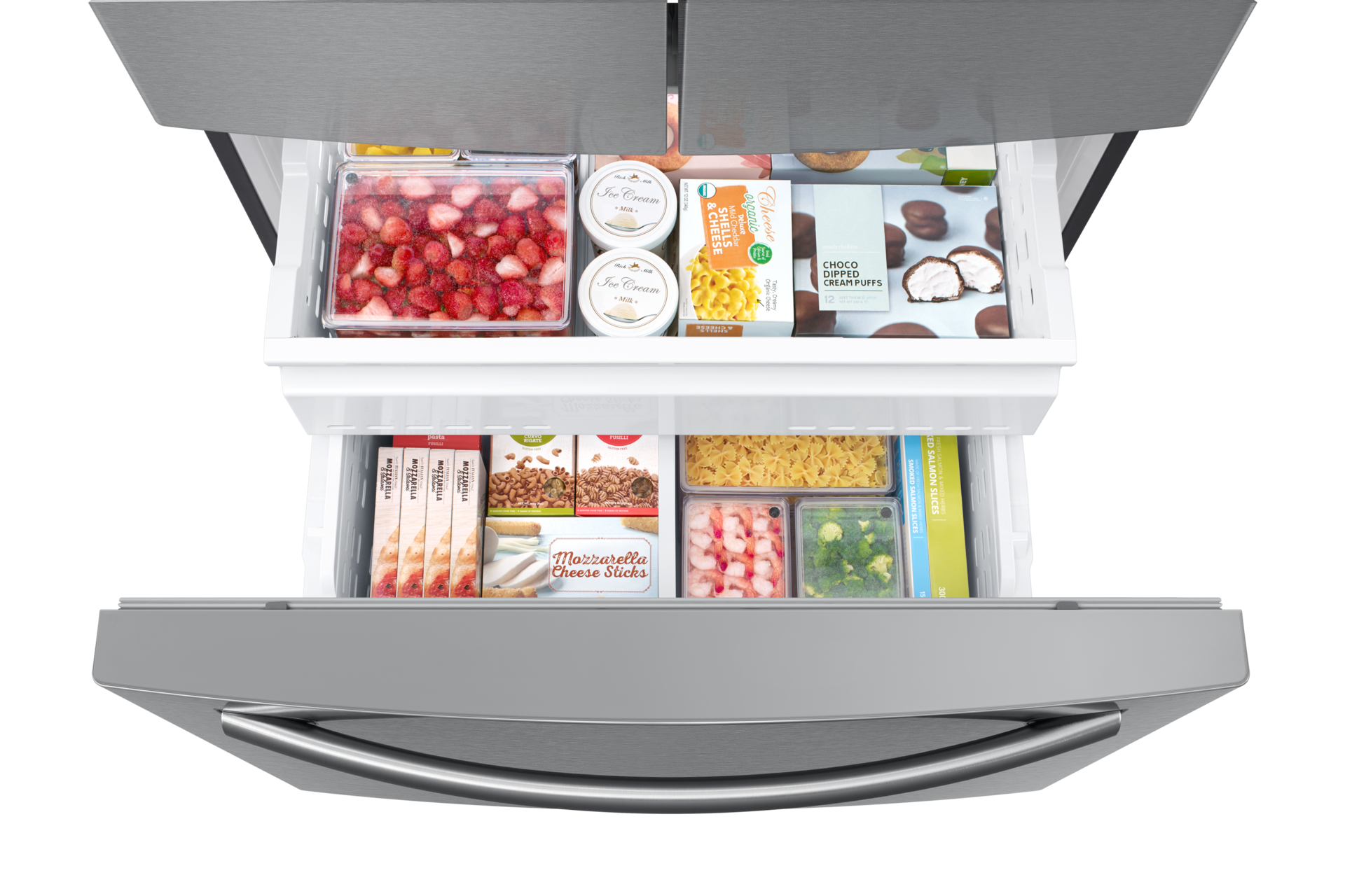 Samsung RF265BEAESR French Door with Family Hub, 24.2 cu. ft Samsung CA