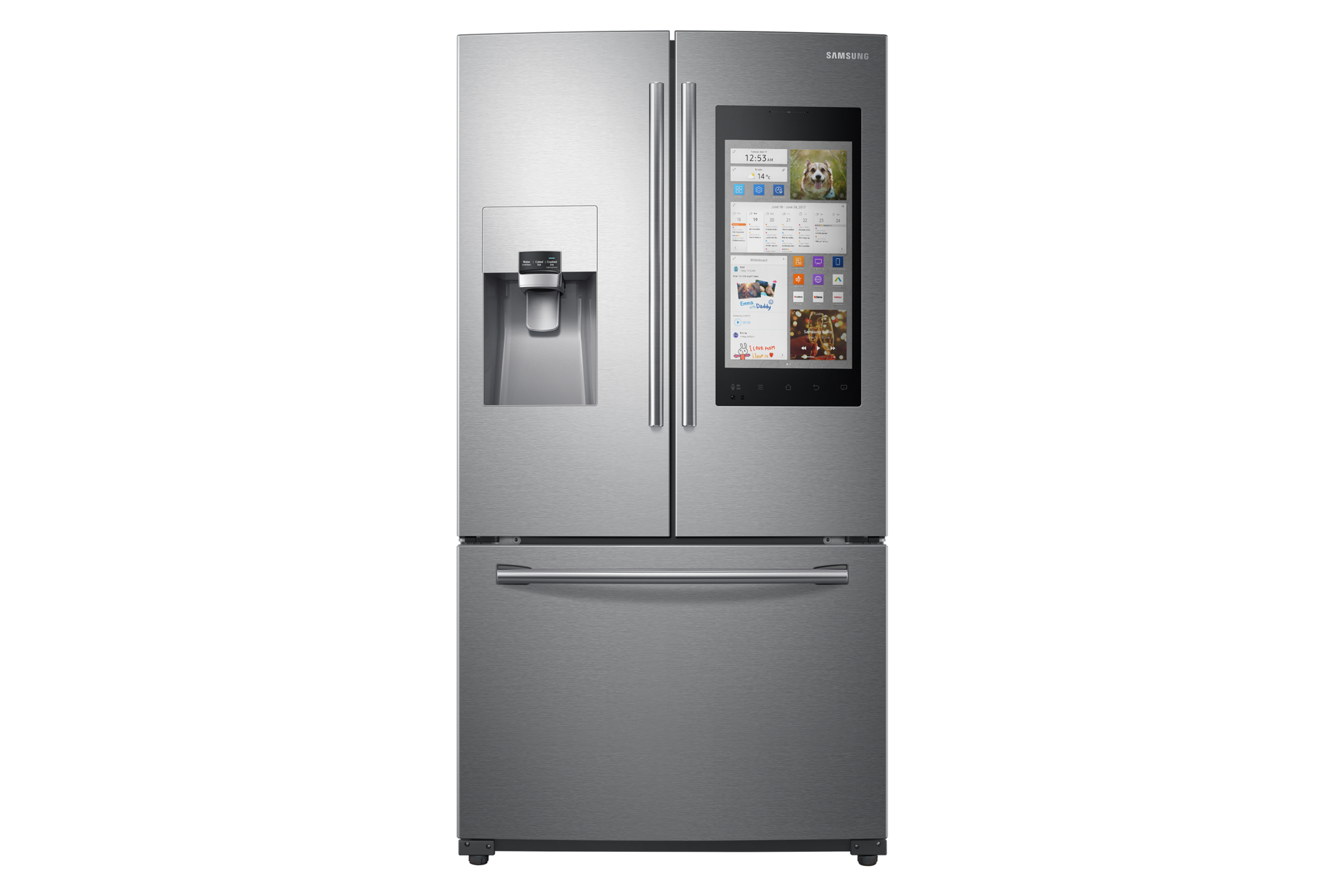 Samsung RF265BEAESR French Door with Family Hub, 24.2 cu. ft | Samsung CA