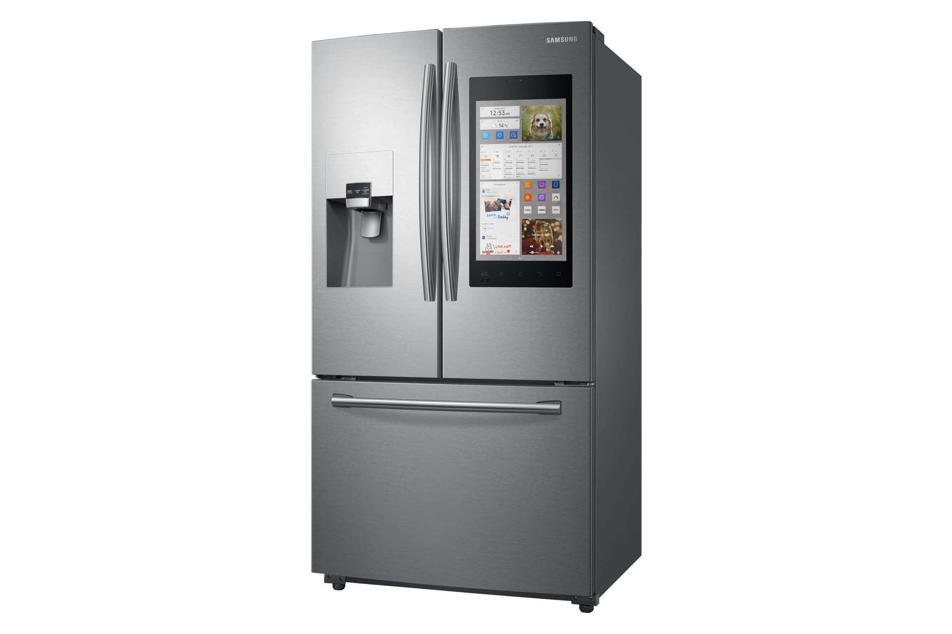 Samsung RF265BEAESR French Door with Family Hub, 24.2 cu. ft Samsung CA