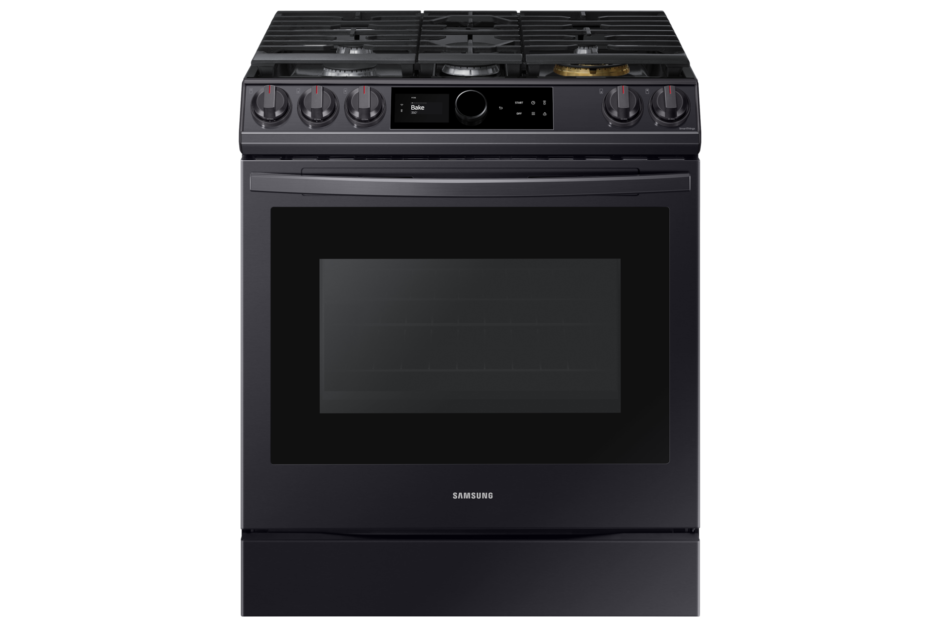 6.0 cu. ft. Gas Range with True Convection and Air Fry in Black