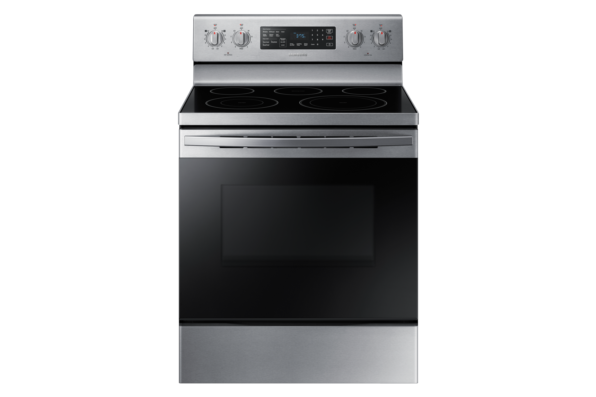 5.9 cu. ft. Electric Range with Fan Convection, NE59R4321SS | Samsung