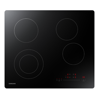 Samsung Electric Cooktop Flexible Dual Ring Burner 24"