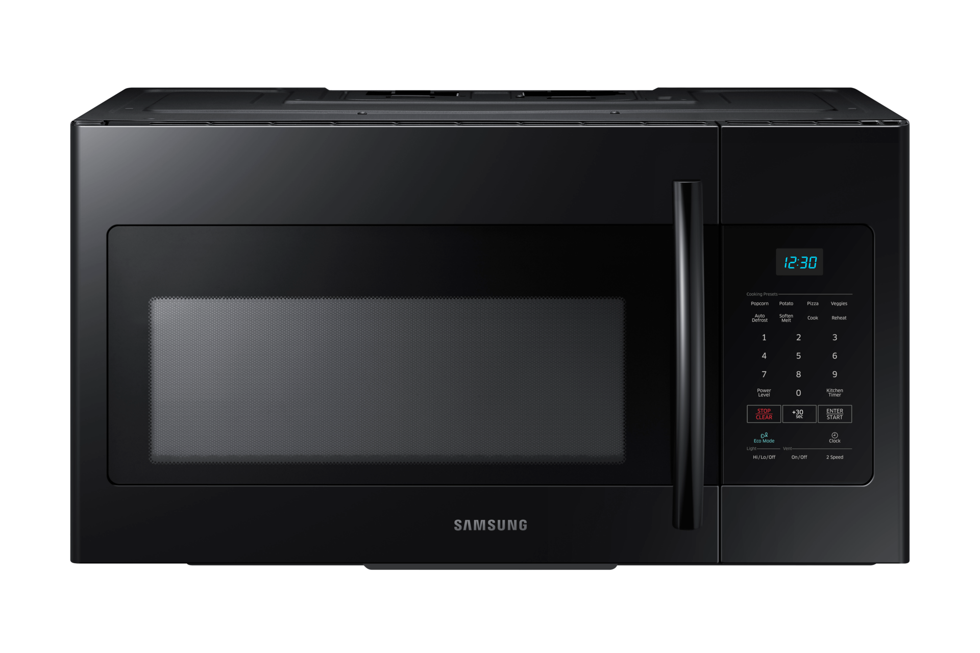 ME16H702SEB Over the Range Microwave with Big Door Design, 1.6 cu.ft