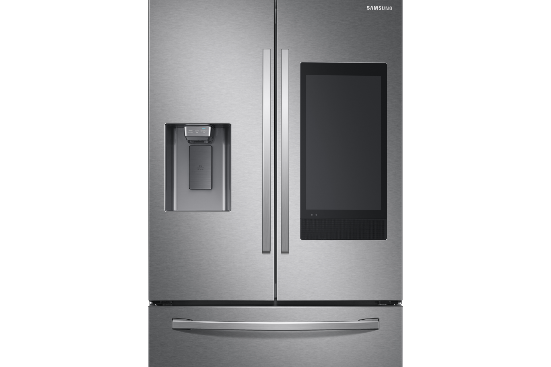 RF6000T French-door style refrigerator with Family Hub™ | Samsung Canada