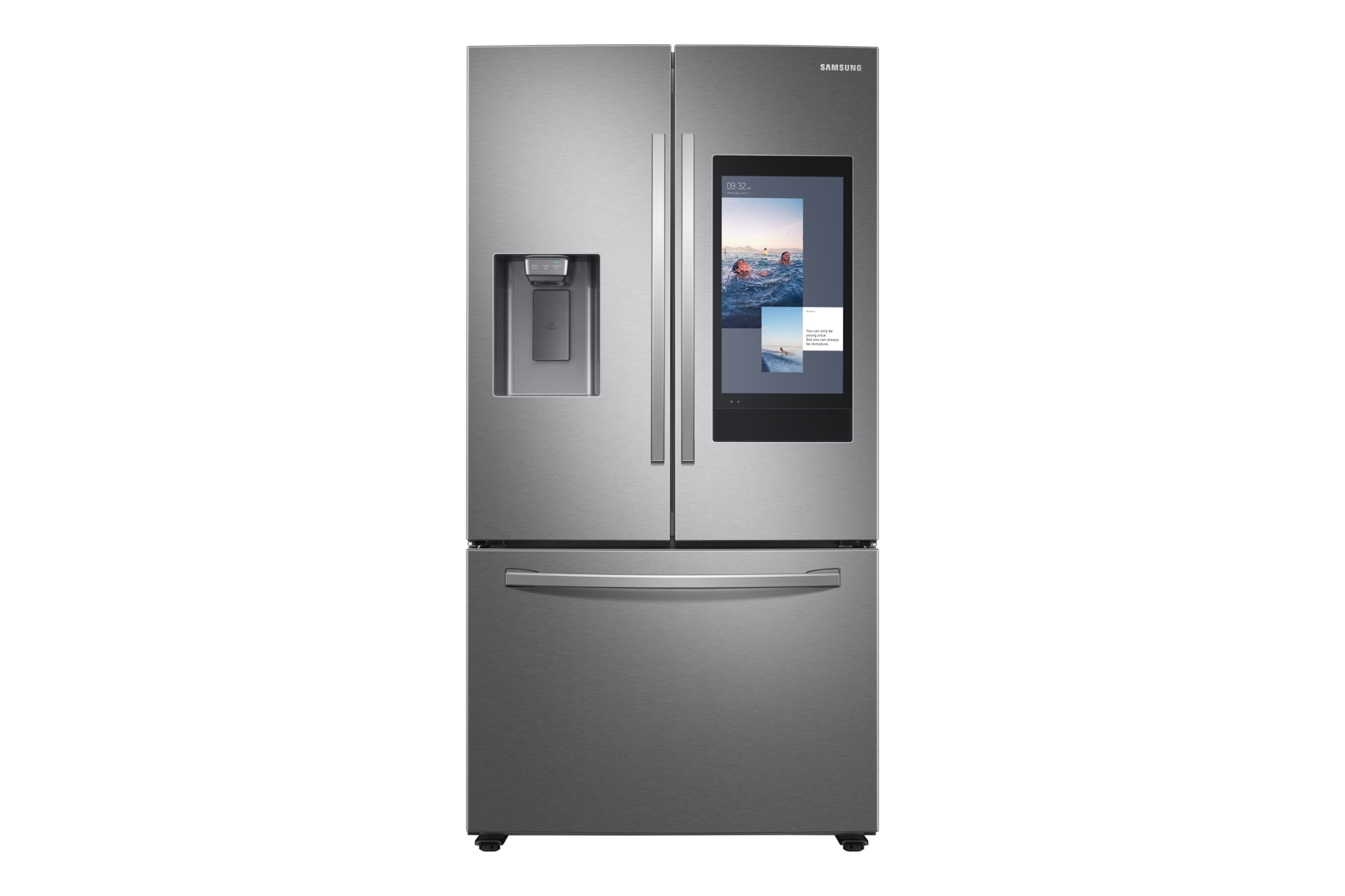 RF27T5501 36" French Door Refrigerator with Family Hub™ | Samsung