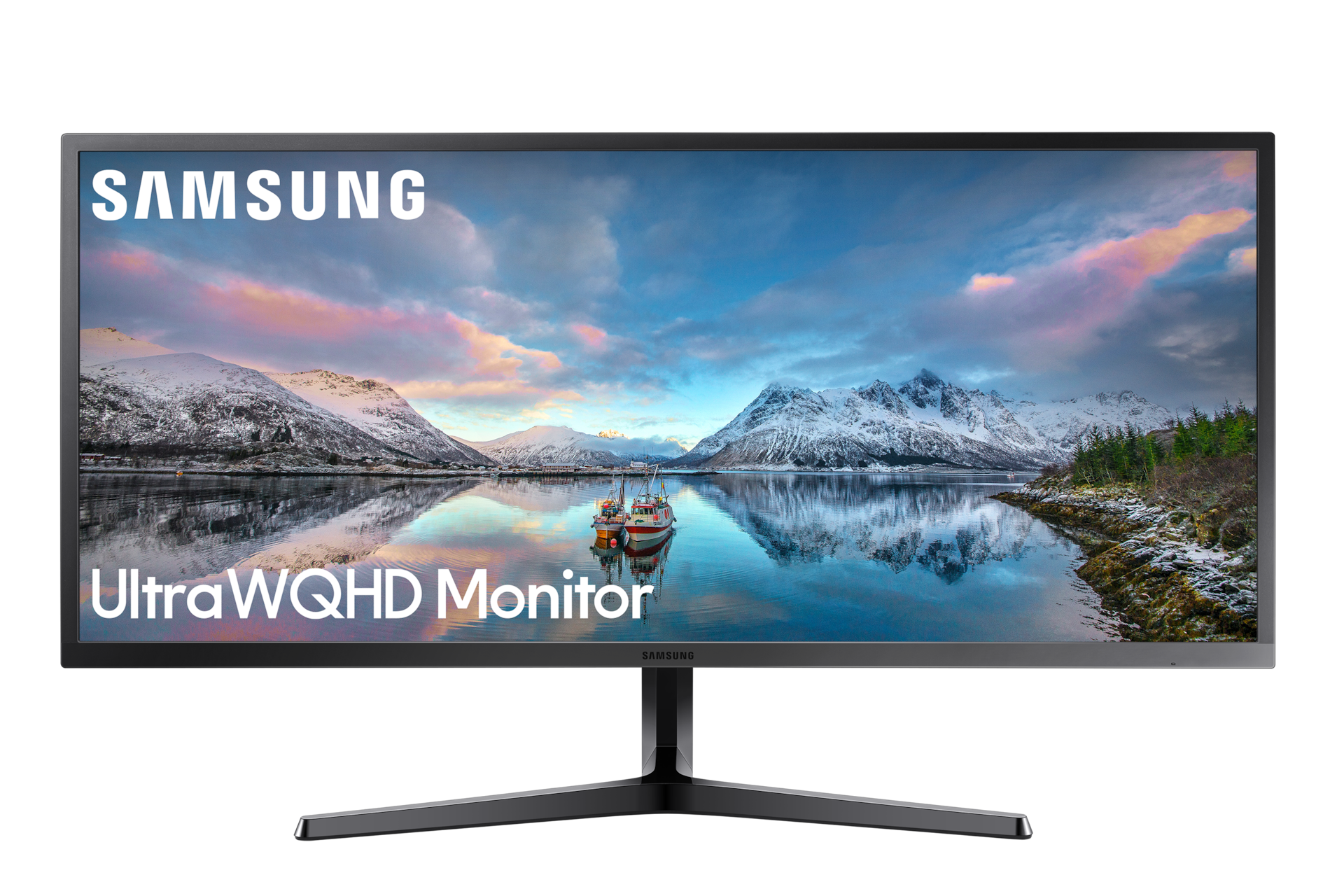 34 Ultra Wqhd Monitor With 21 9 Wide Screen S34j552wqn Samsung Ca