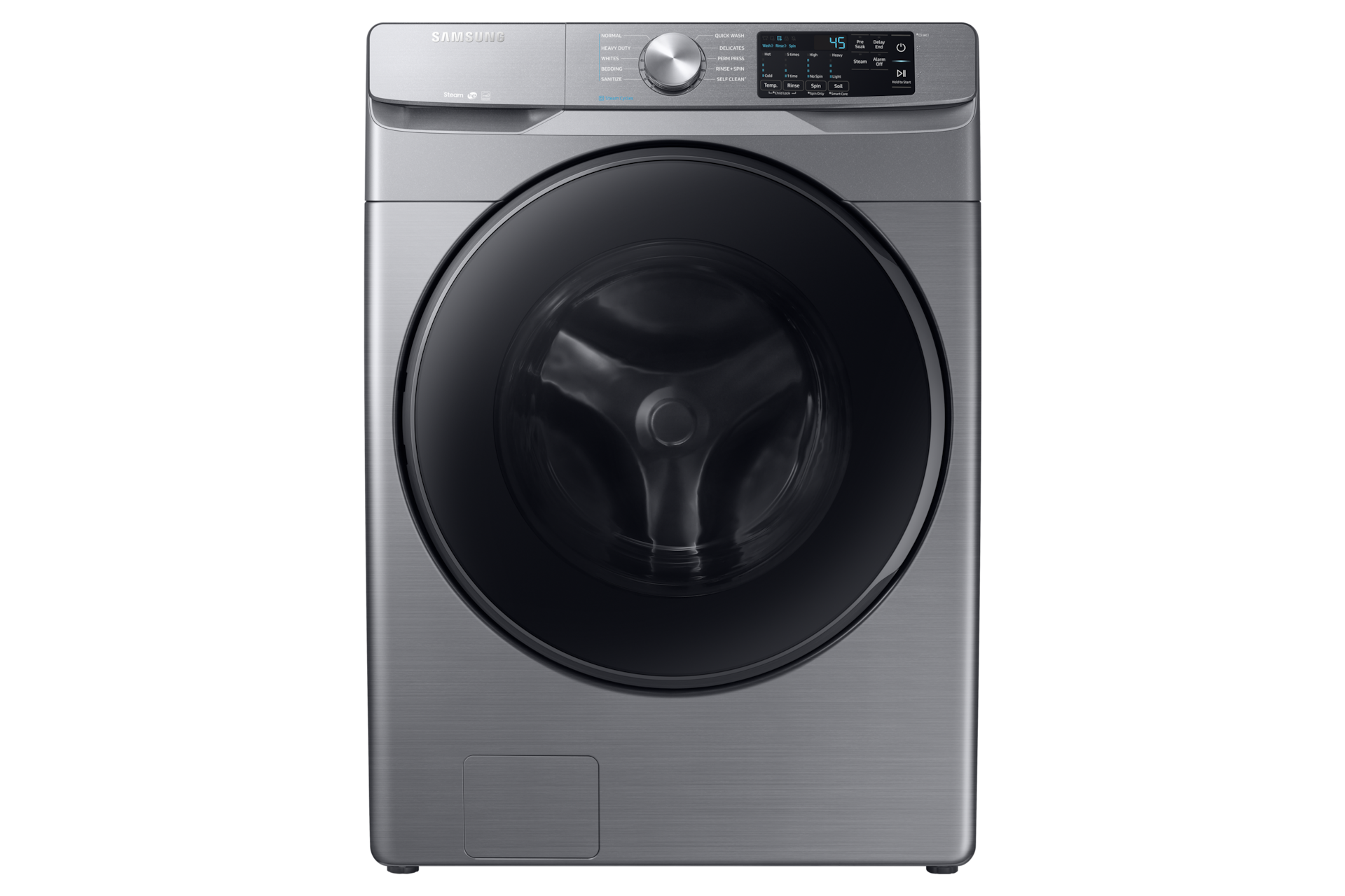 5 2 Cu Ft Front Load Washer With Steam Samsung Canada