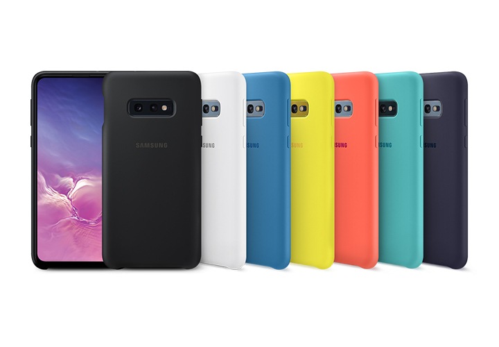 Samsung Silicone Cover Für Galaxy S10e – Schwarz, Mattes Finish, Schlank