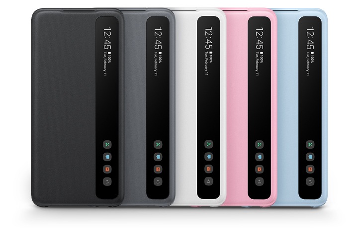 SAMSUNG - Galaxy S20 5G Smart Clear View カバー 純正グレイ SAMSUNG - Galaxy S20 5G Smart Clear View カバー 純正グレイの
