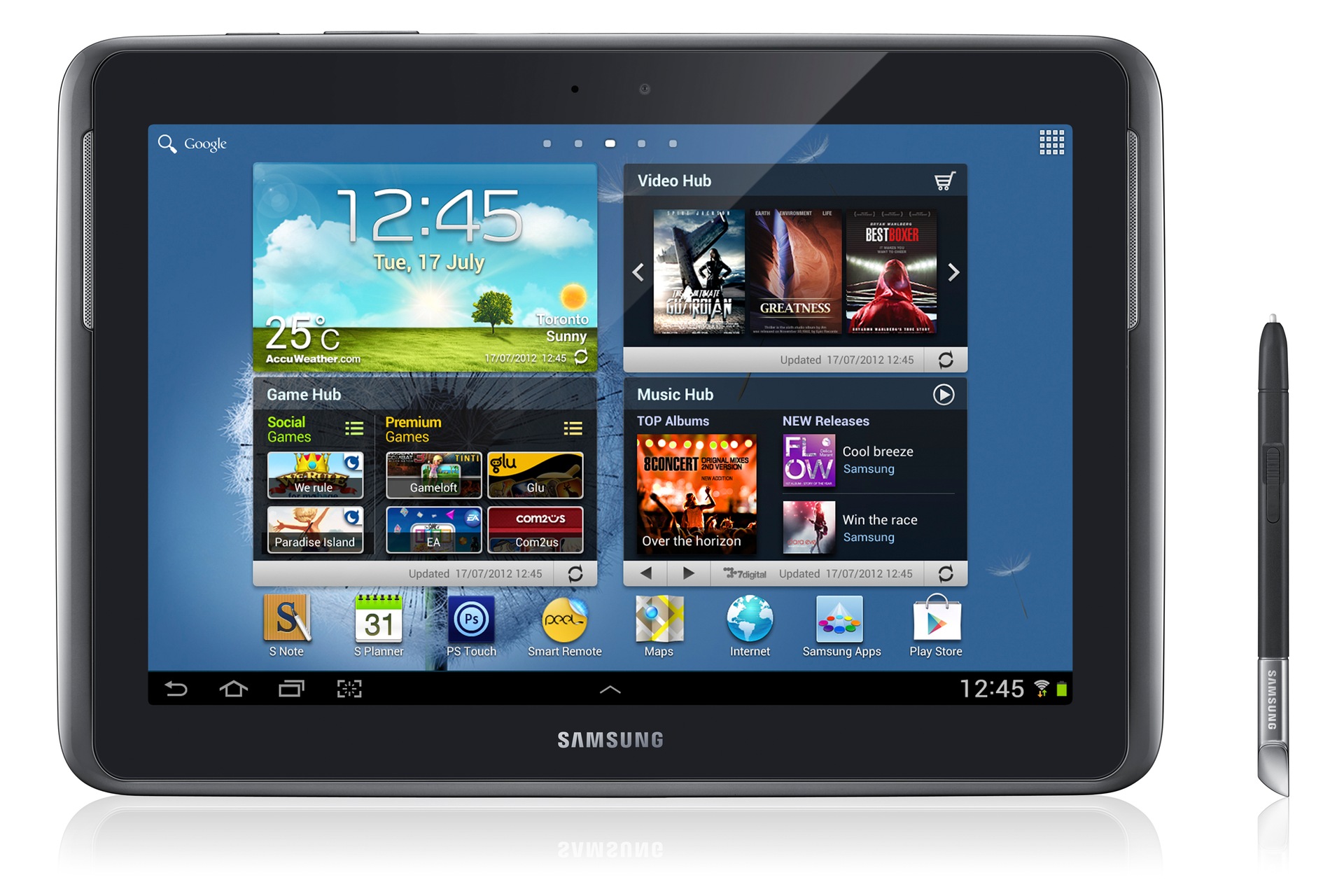 Samsung GT-N8010EAADBT Tablette Tactile 10,1 (25,7 cm) Processeur ARM 1,40  Ghz 16 Go WiFi Gris fonce : : High-Tech