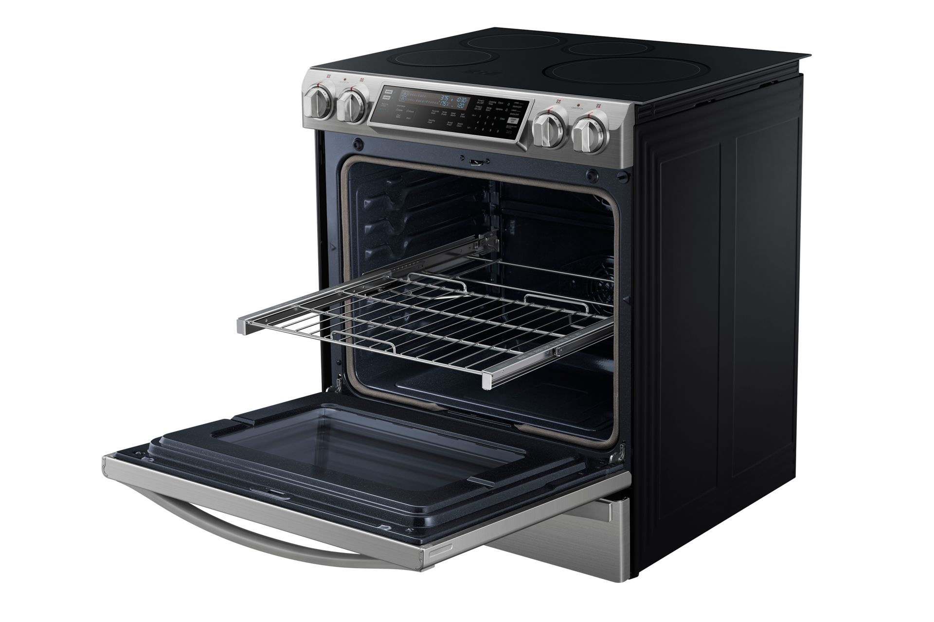 NE58H9970WS Cuisinière à induction de 5,8 pi³ avec technologie