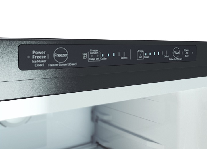 RT18M6213SR Top Mount Freezer with Flex Zone, 17.6 cu.ft RT18M6213SR