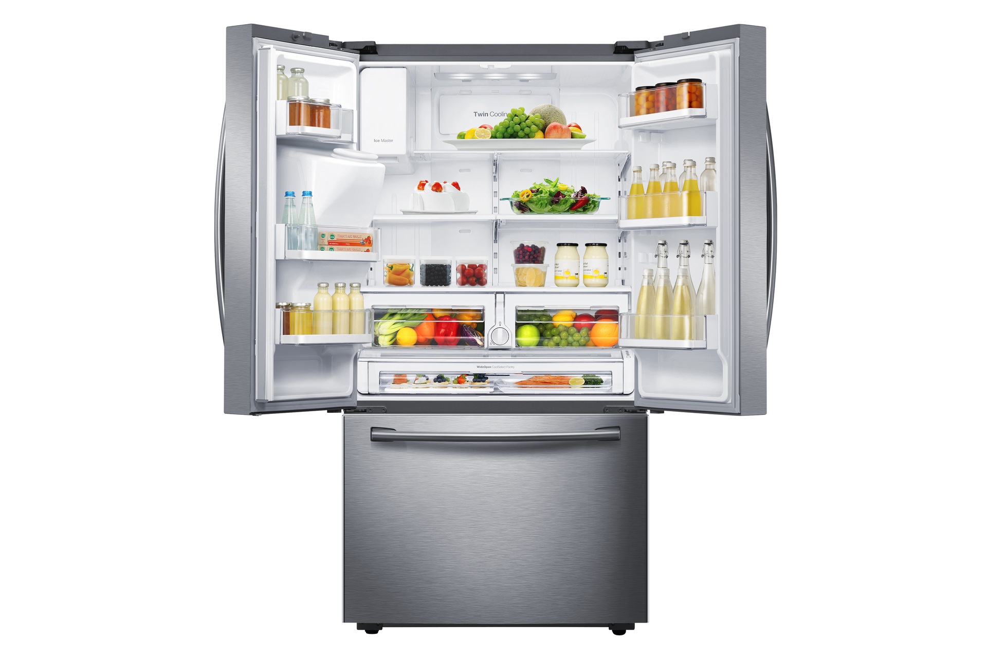 Front Open Food Silver