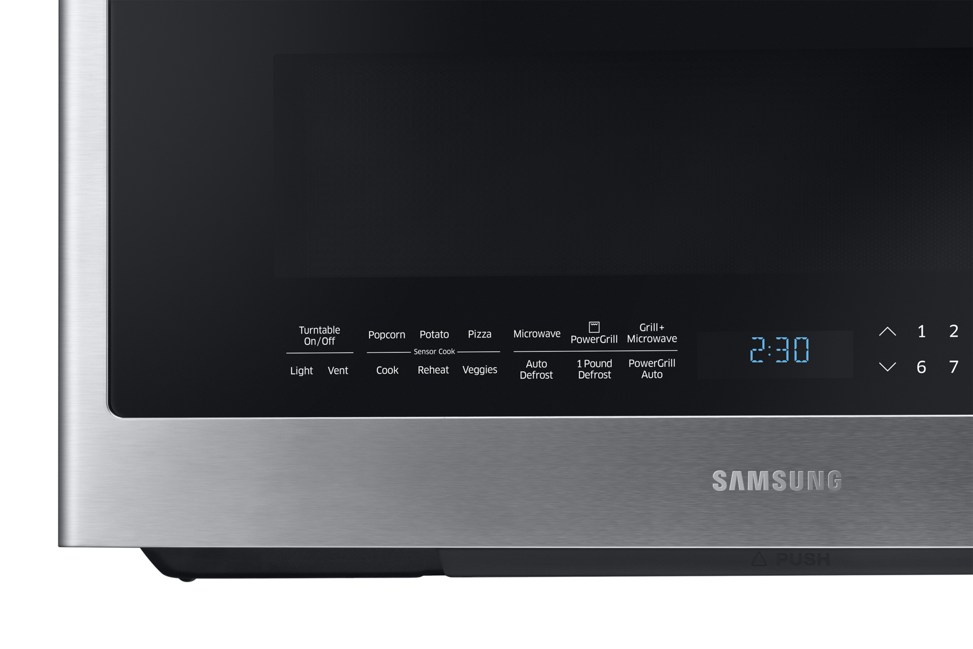 Detail Control Panel Silver