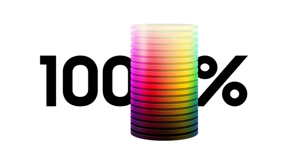 100% об'єм кольору