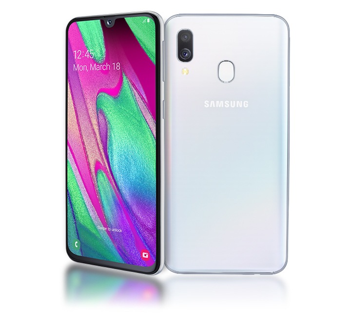 Samsung Galaxy A40 (White)