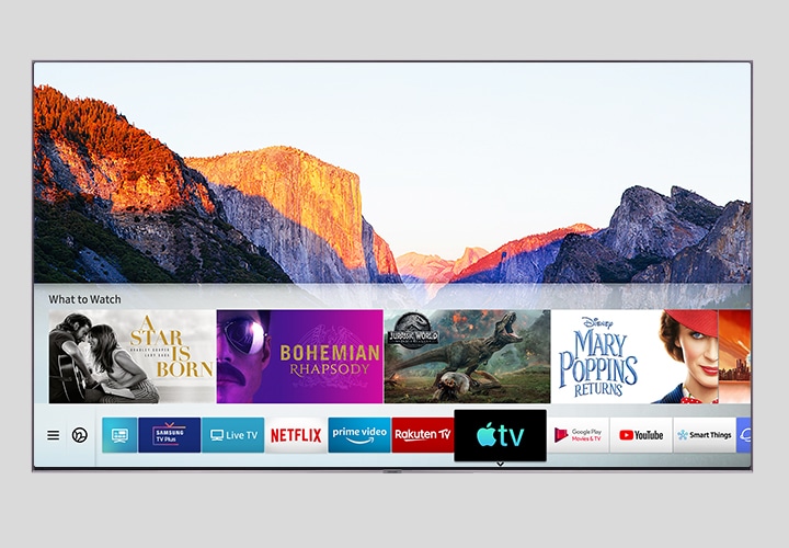 QLED és az új Apple TV alkalmazás  