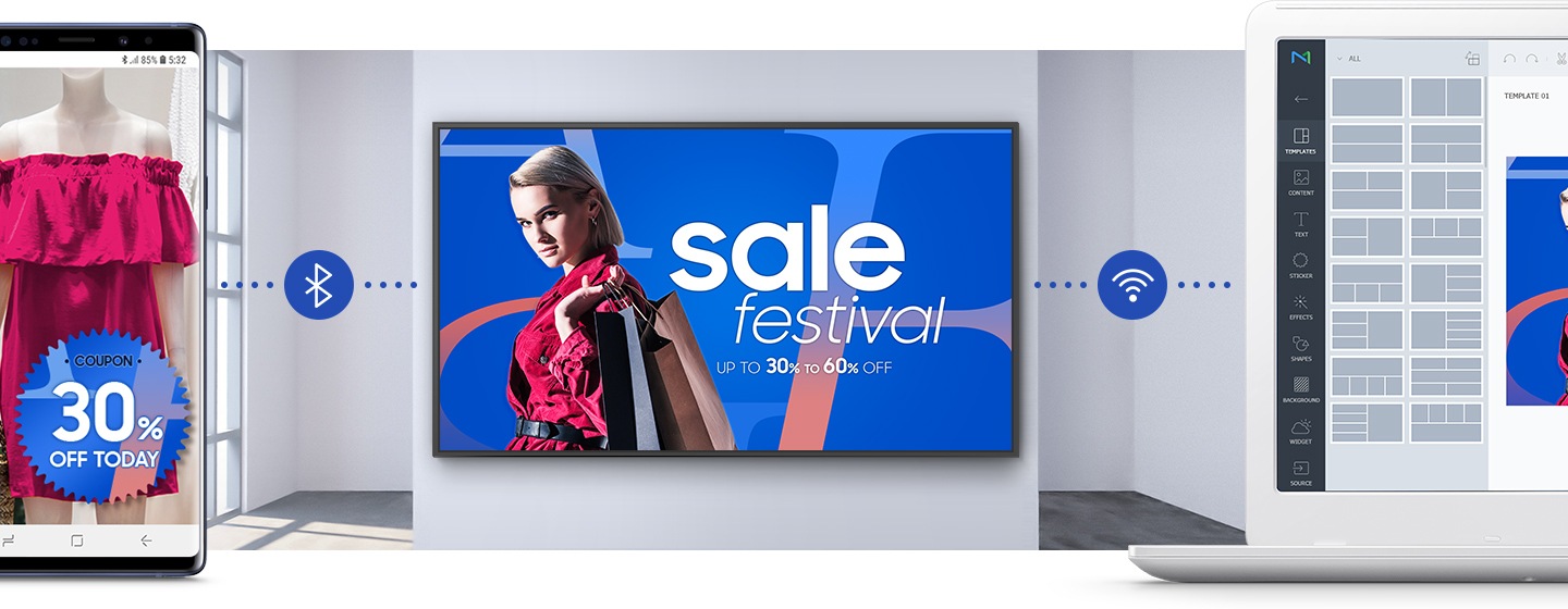 Samsung QB98R LED Display 98 Zoll 248 cm OFFICE Partner