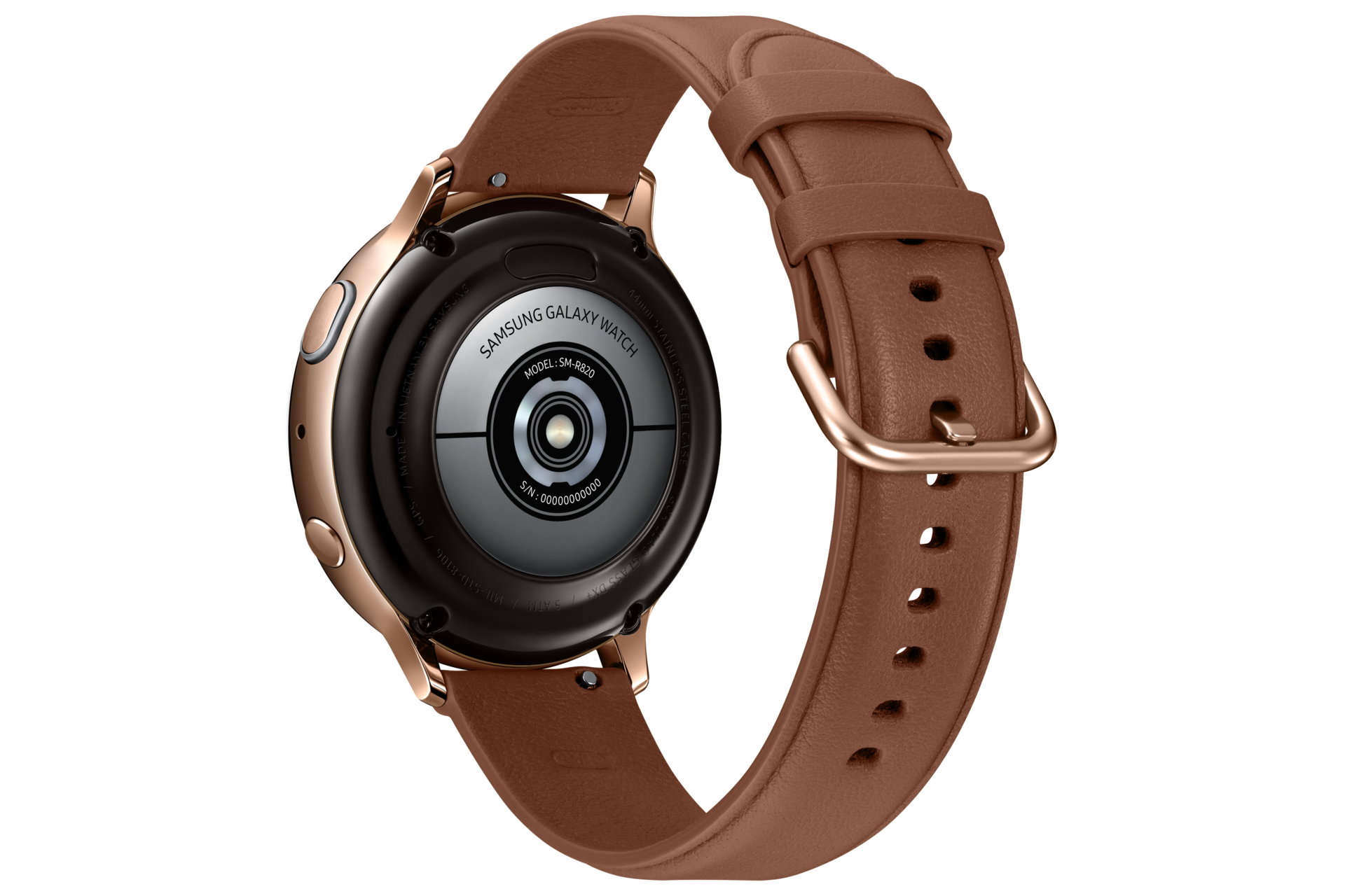 Samsung galaxy watch active best sale 2 stainless steel gold