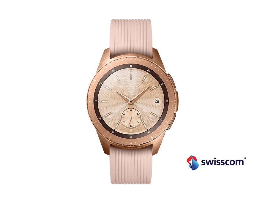 Galaxy Watch Rose Gold 42mm LTE Samsung Support Schweiz