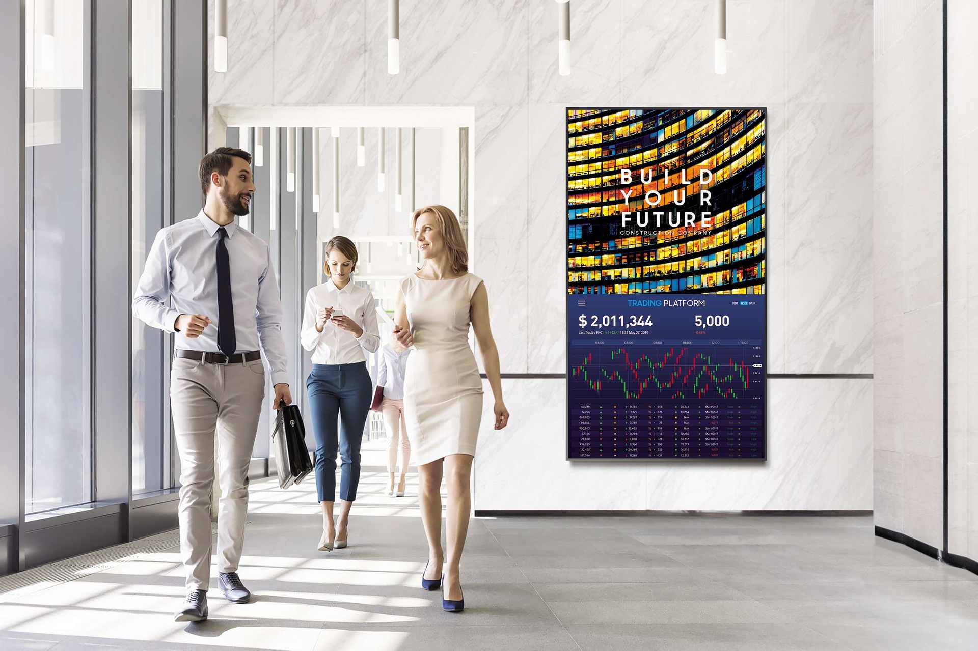 Communicate effectively with a connected display