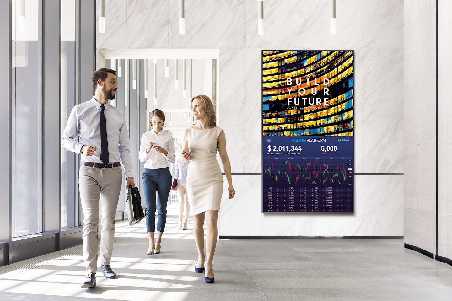 Communicate effectively with a connected display