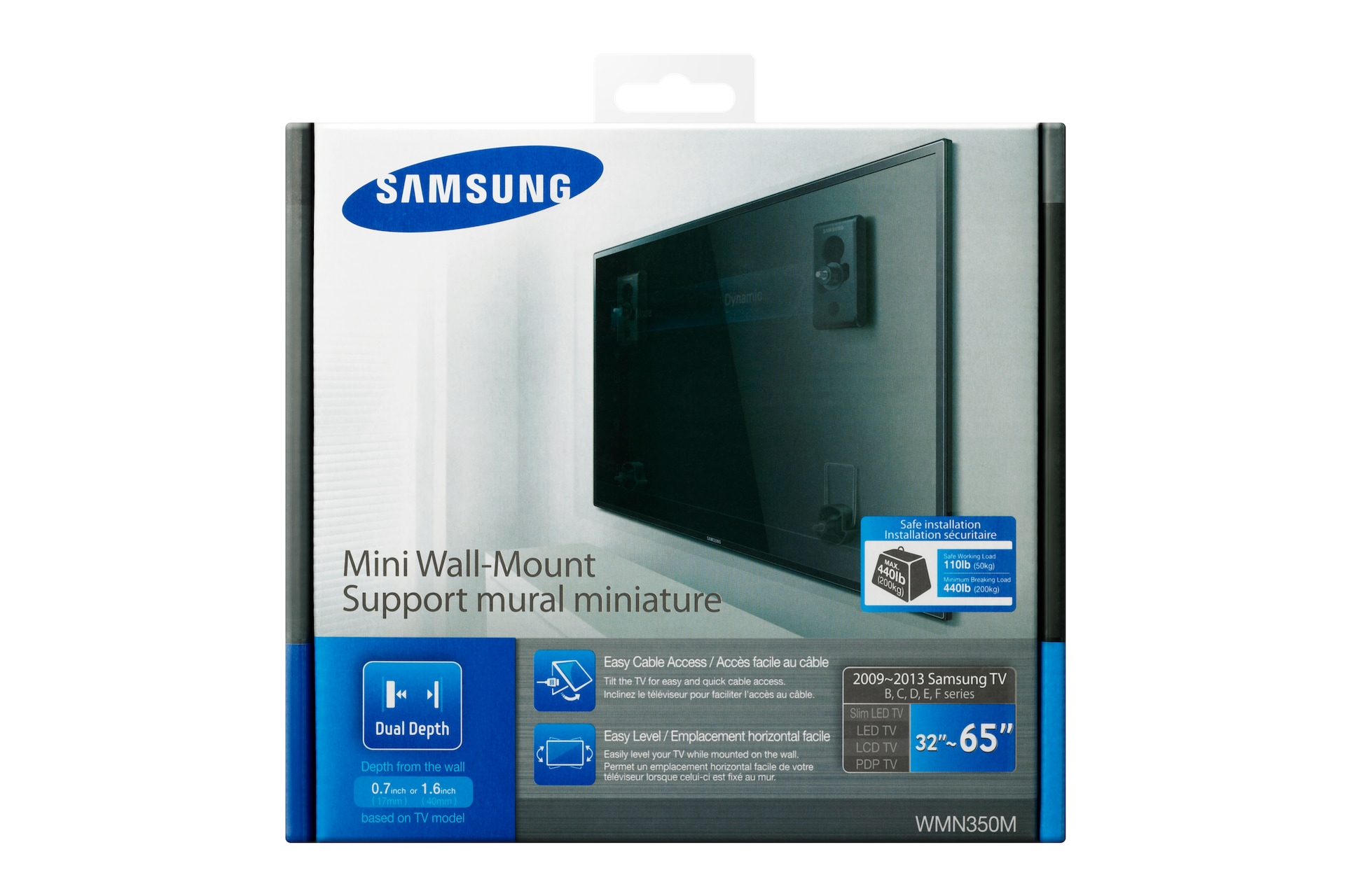 Support mural TV SAMSUNG VG-ARAB43WMTXC 55-65 pouces