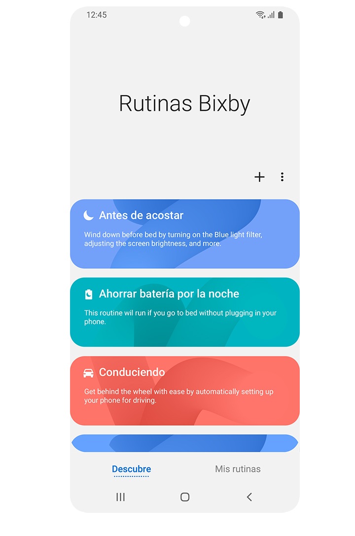 Bixby Routines