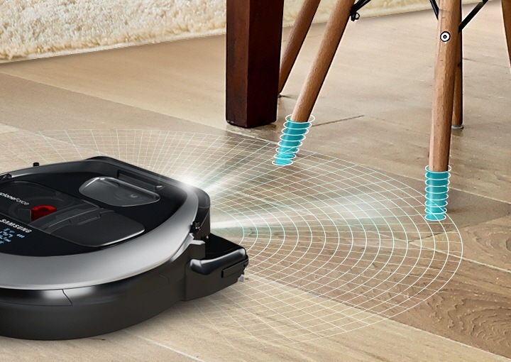 Aspiradora POWERbot Wide Angle con conexión Wi-Fi | VR20M7070WS/ZS