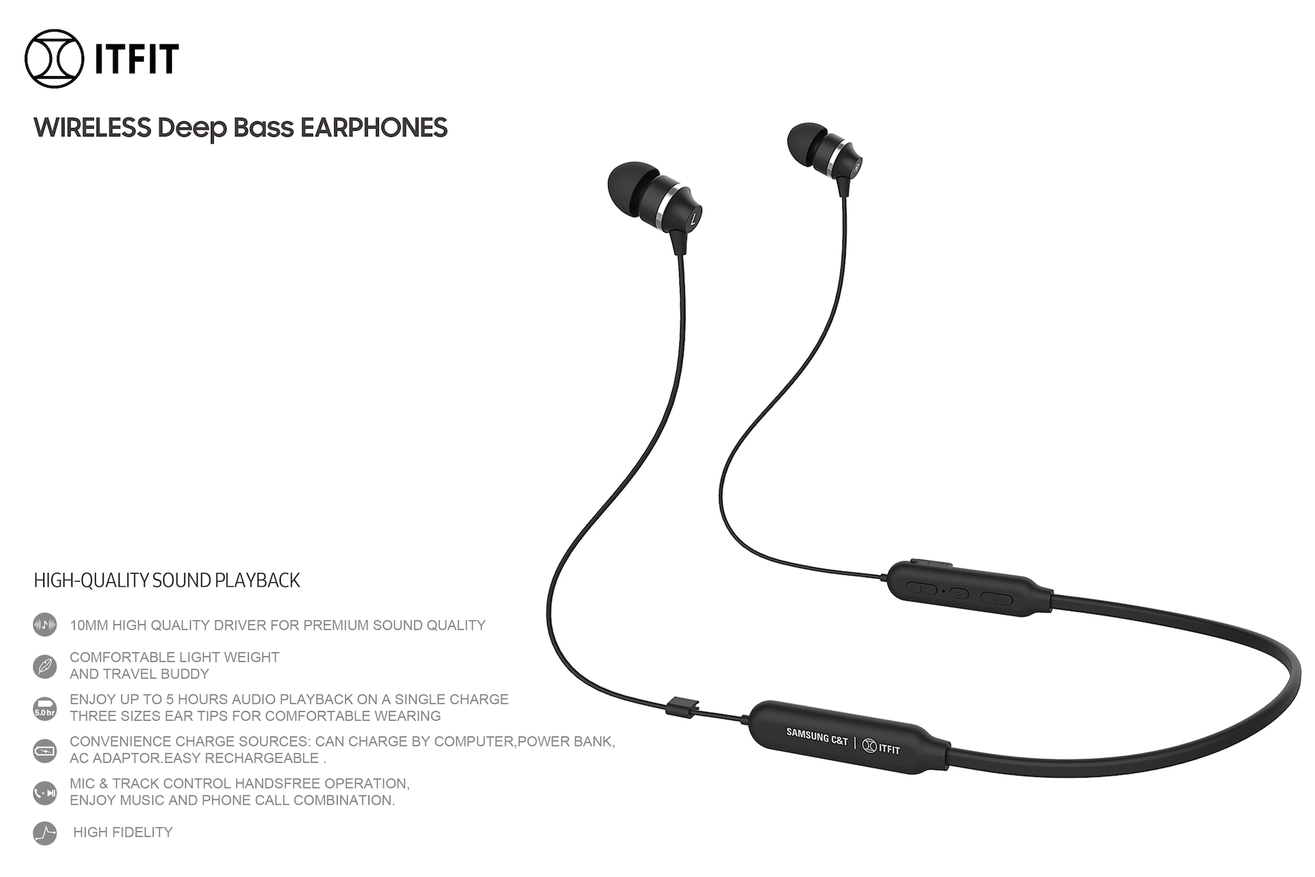 Itfit samsung earphones new arrivals