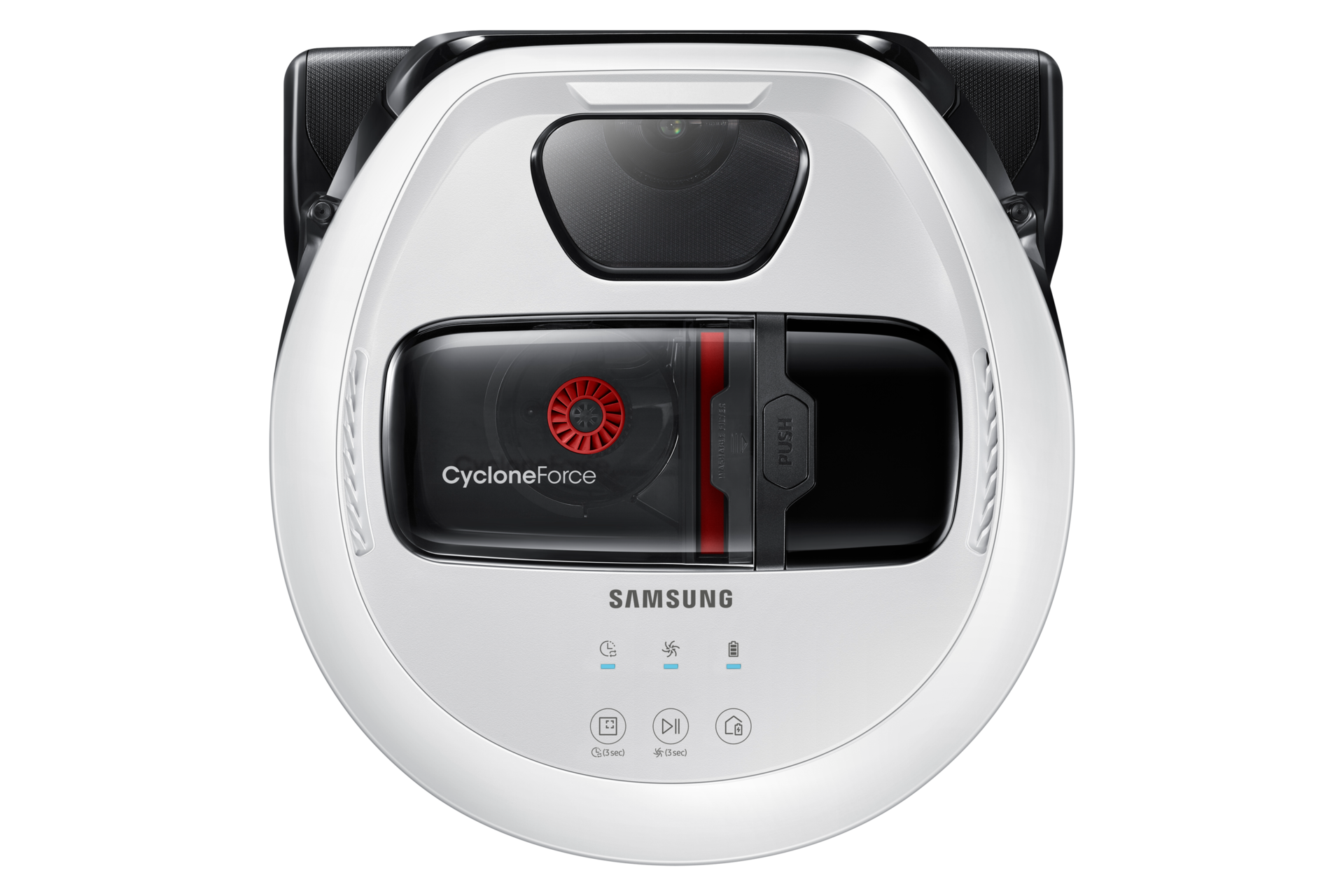 Aspiradora POWERbot Wide Angle Cycloneforce | Soporte Samsung CL
